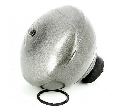 New-type 'saucer' sphere,  with welded spigot