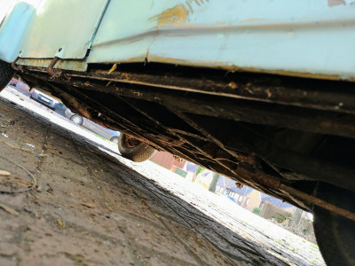 Door runners greased