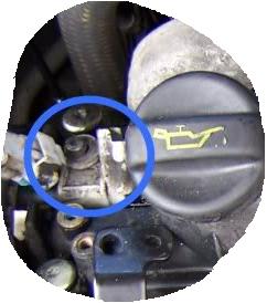 HDi Camshaft Sensor in situ