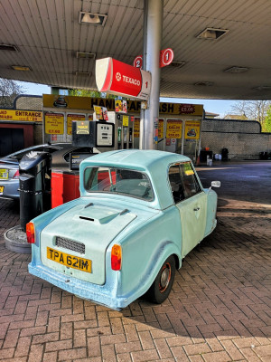 First visit to an actual fuel pump in at least 18 years