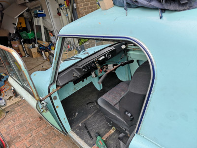 Because I just hadn't had enough fun fitting loads of new infill strips to the van