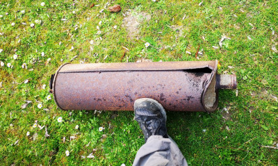 Yes, that end was mangled by me trying to get it off...