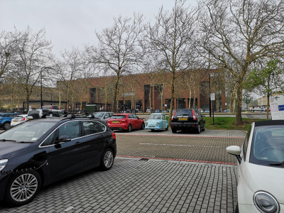 Invacar out and about - Central MK.