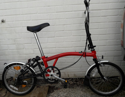 Brompton bike - own work