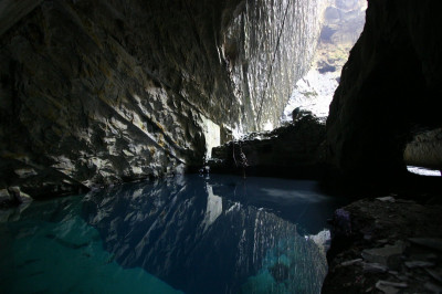 Flooded cavern - own work