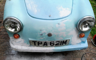 Nose tidied - bumper still in progress