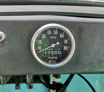 Odometer reading as of 22nd May 2019