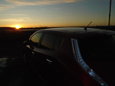 Sunset over Cresswell Pond NF Own Work