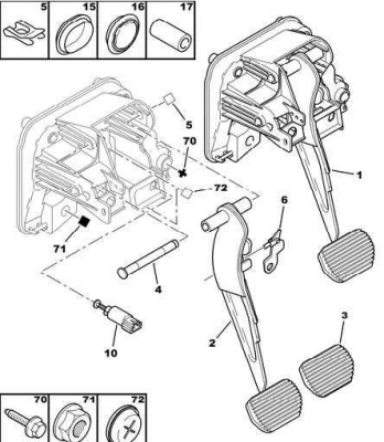 C5 II Toe Board Assembly