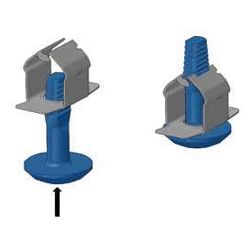 Under Engine Protection Quarter Turn Bolts