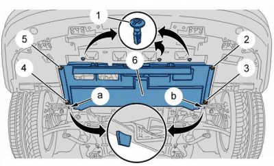 Under Engine Protection (Metal)