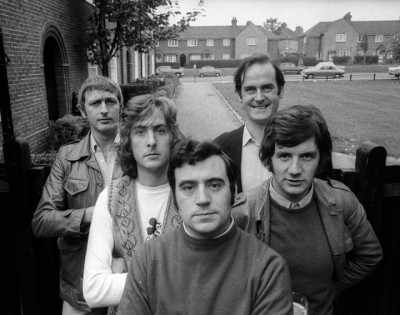 Terry Jones, front centre