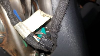 Small plug just underneath ignition barrel area