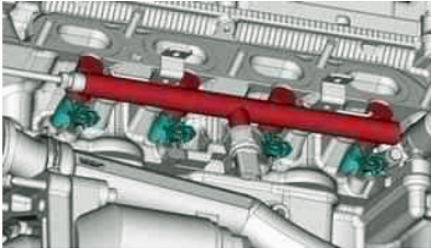 Stage C3 Fuel Injectors on Fuel High Pressure Common Injection Rail.PNG
