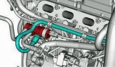 Stage C5 Fuel Vapour Recirculation Pipe on Canister Purge Electrovalve.PNG