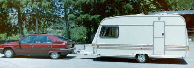 At the Spanish-Portuguese border, in 1996