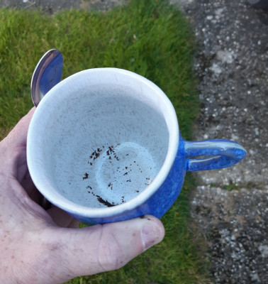 Tea mug earlier today - own work