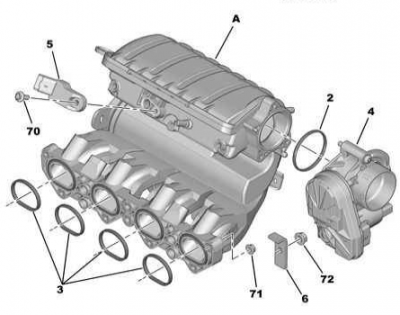 Xsara Picasso Petrol Throttle Valve Housing B