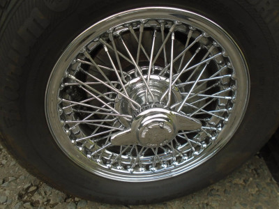 a wire wheel