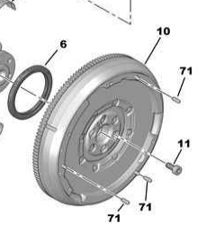 1.6 DMF for Piloted Gearbox