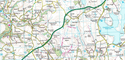 Bodmin AA Box - Ordnance Survey