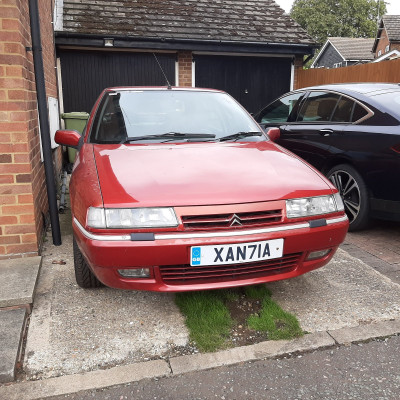 Zel's Activa on my drive waiting scanners...