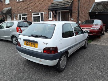 Sally, fresh from MoT...