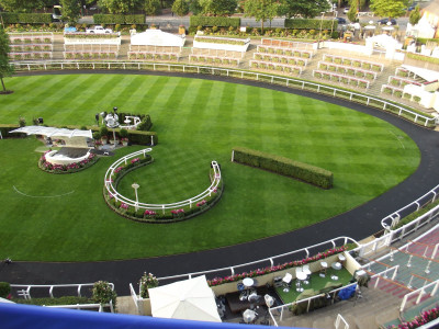 West side of the Parade Ring.