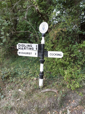 Didlecock signpost - own work