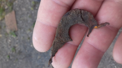 This was around the neck of the bolt
