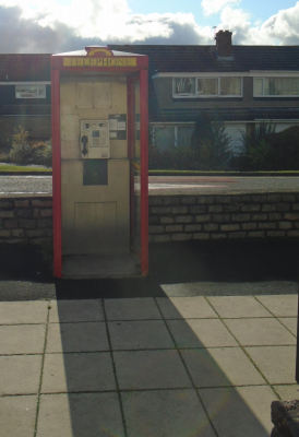 A rapidly disappearing bit of pavement furniture