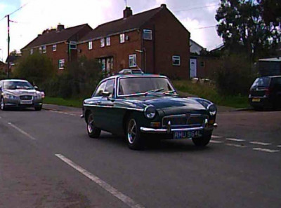 MGB in Lavendon
