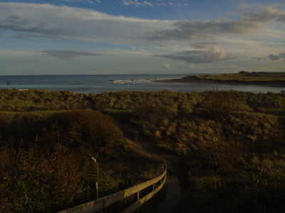 The mouth of the Aln at.....Alnmouth!