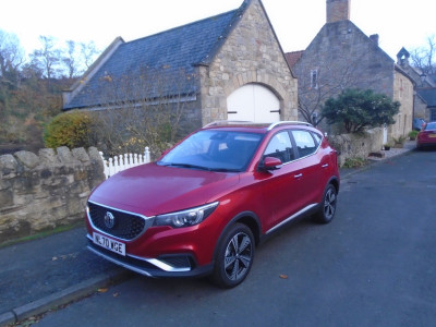 Dynamic Red MG ZS EV