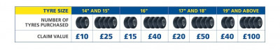 Michelin offer