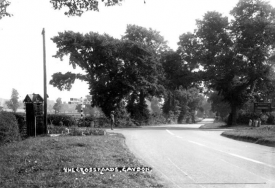 A41 / B4451 junction at Gaydon, Warwickshire