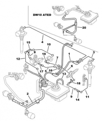 Xantia Front Return Piping.PNG
