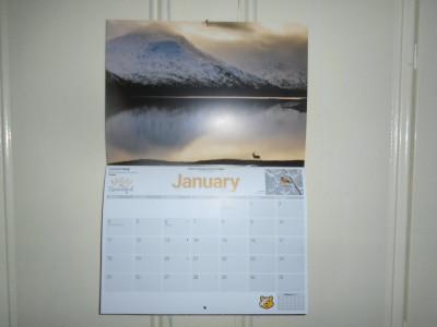 Our usual Countryfile calendar