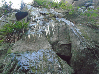 first icicle picture of the winter!