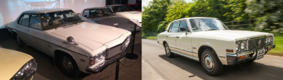 looks like it may have a bit of a '78 Toyota Crown in it!