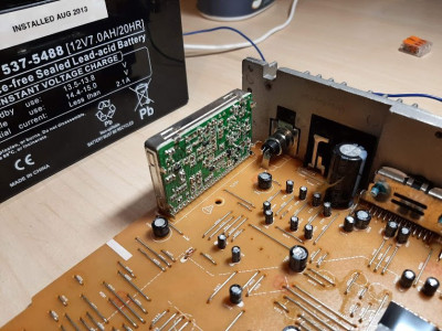 Tuner opened