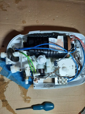 New one fitted and assembled