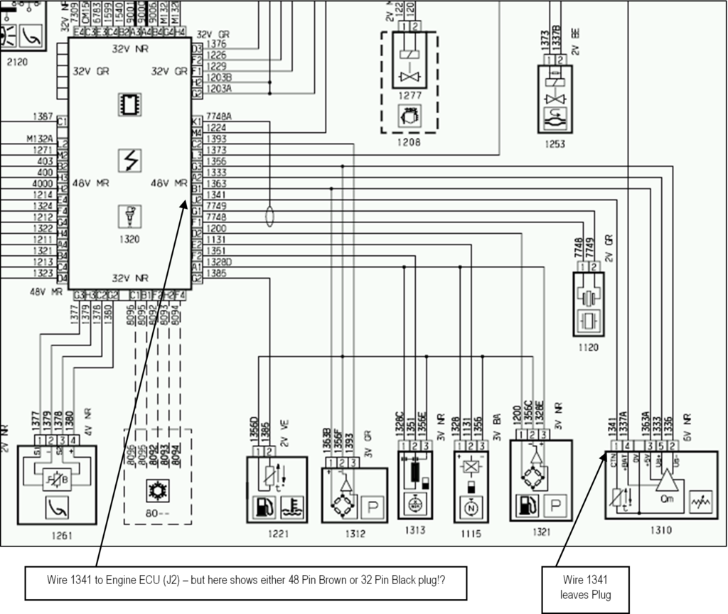 Schaltplan Diesel C3 14 Hdi