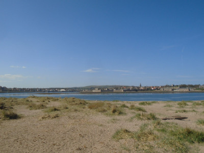 view of Berwick...looks flatter on the pic than with the eye!