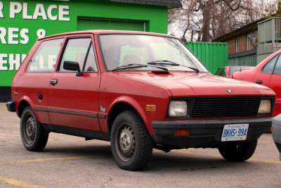 BFTW Yugo GV, reputedly the worst car ever made!!