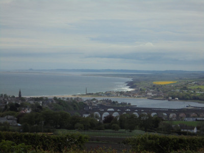 View over Berwick from Halidon Hill