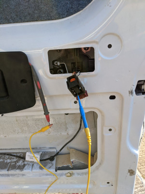 Rear door switch