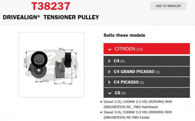 Gates tensioner 2  - Gates, fair use