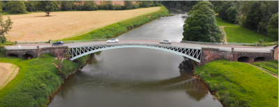 Model 3 and Polestar in the Wye Valley