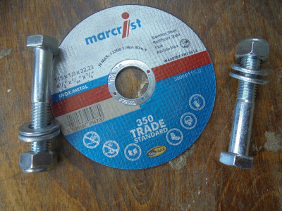 Specialist tool and bolts nuts and washers